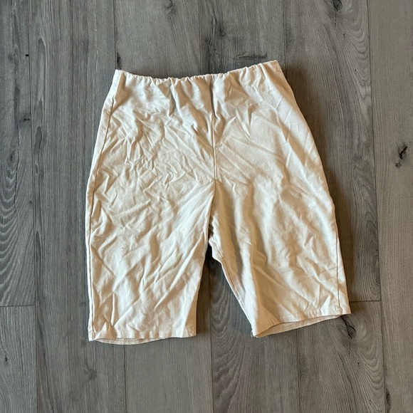 PrettyLittleThing Pants - Pretty Little Thing Nude Bike Shorts